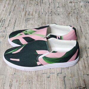 Women's Comfortable Casual Floral Footwear Tovenn LA, Size 11